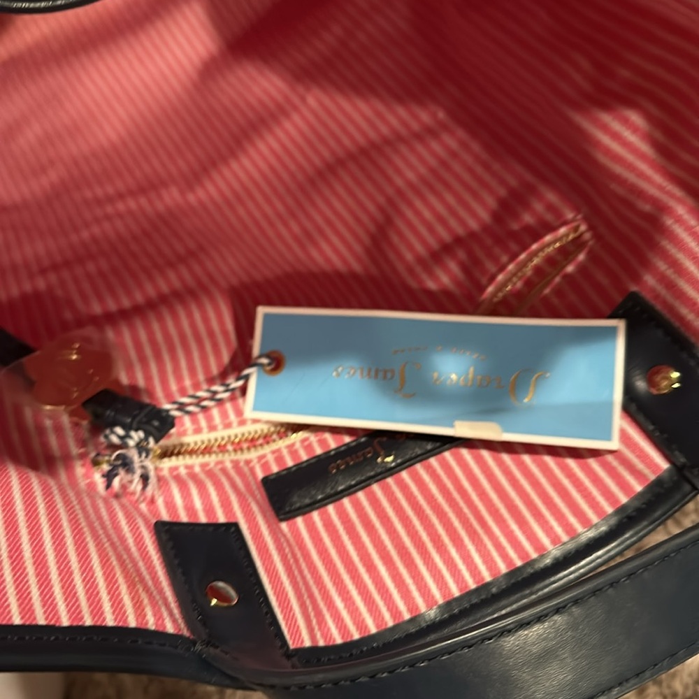Draper James Vanderbilt tote bag what would Dolly do & Nashville guitar charm - Picture 6 of 7